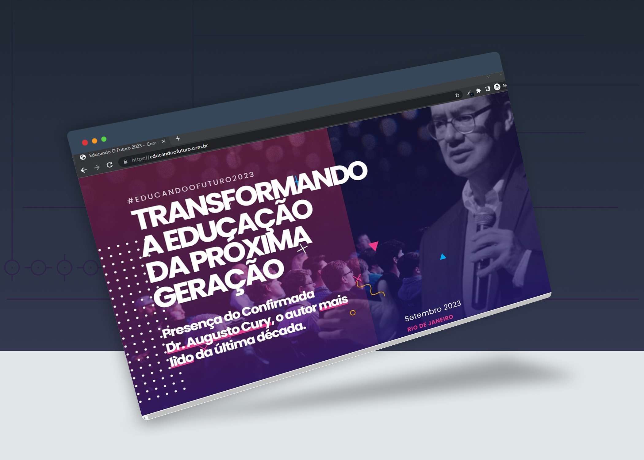 Dr. Augusto Cury – Evento Educando o Futuro