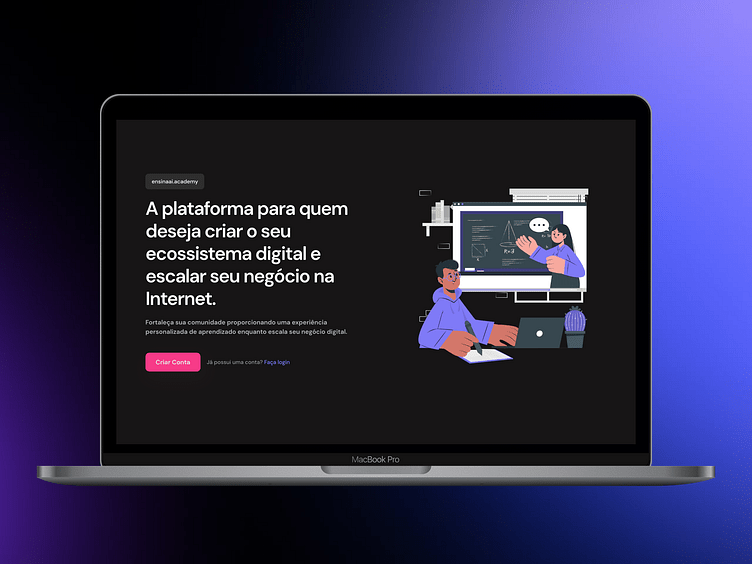 Ensinaai.Academy — Ecossistema de Ensino Online